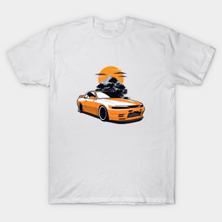 Orange R32 GTR Skyline T-Shirt